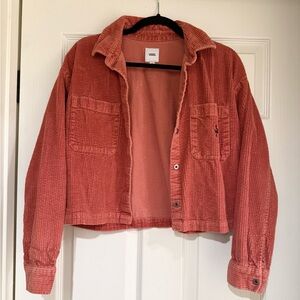 Vans Women's Burnt Orange Corduroy Jacket